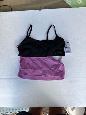 Nicole Miller New York Girls 2-Pack Seamless Comfort Bralettes, Size Large